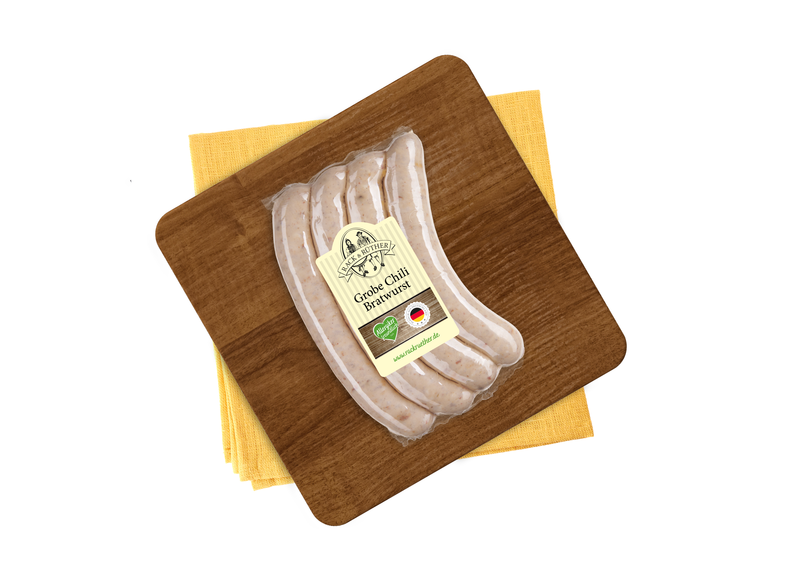 Grobe Chili Bratwurst (20er Pack)