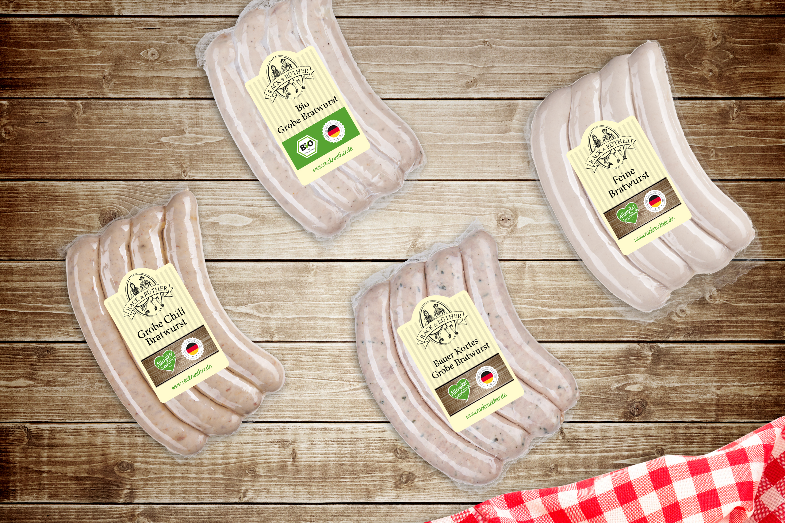 Bratwurst Platte