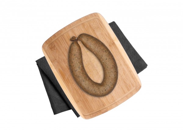 Frische Leberwurst mit Bärlauch & Majoran