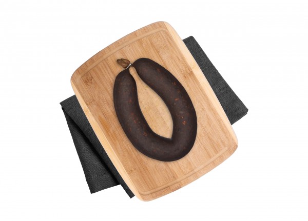 Frische Blutwurst mit Bärlauch & Majoran